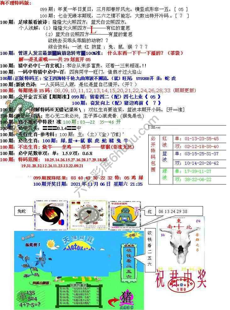 青龙五鬼报