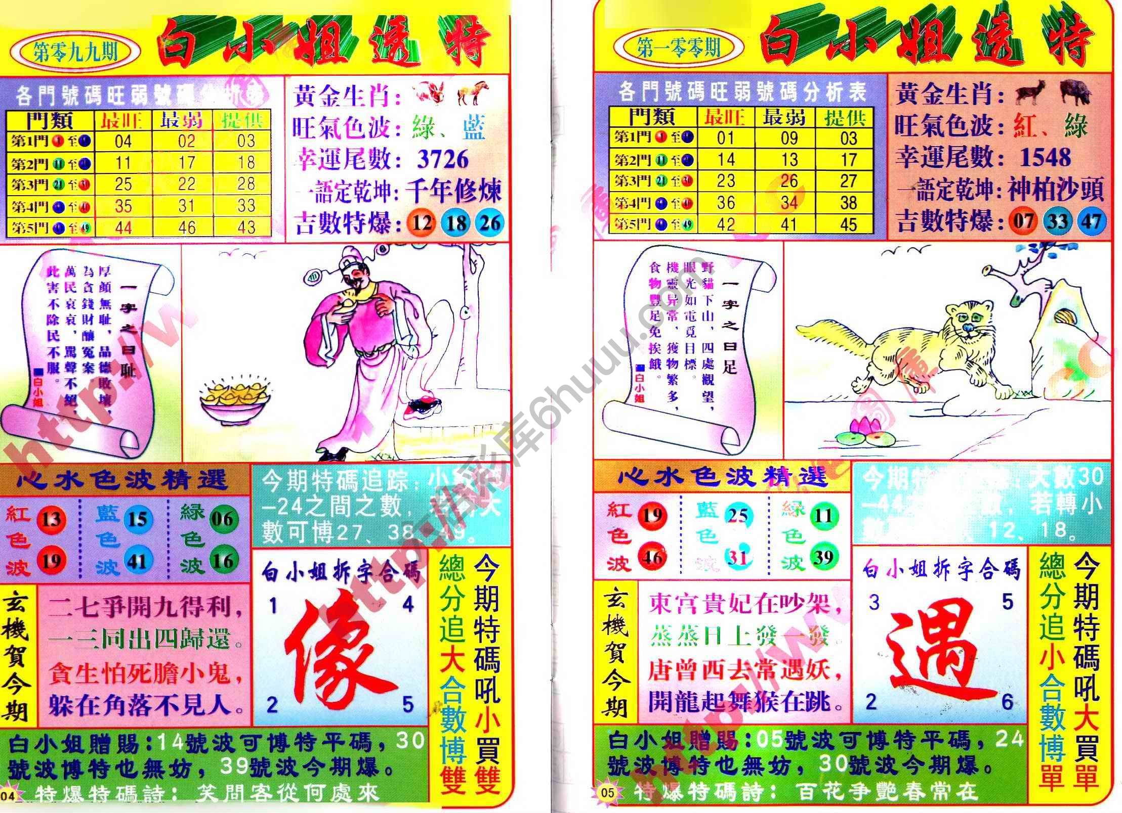 白小姐透特