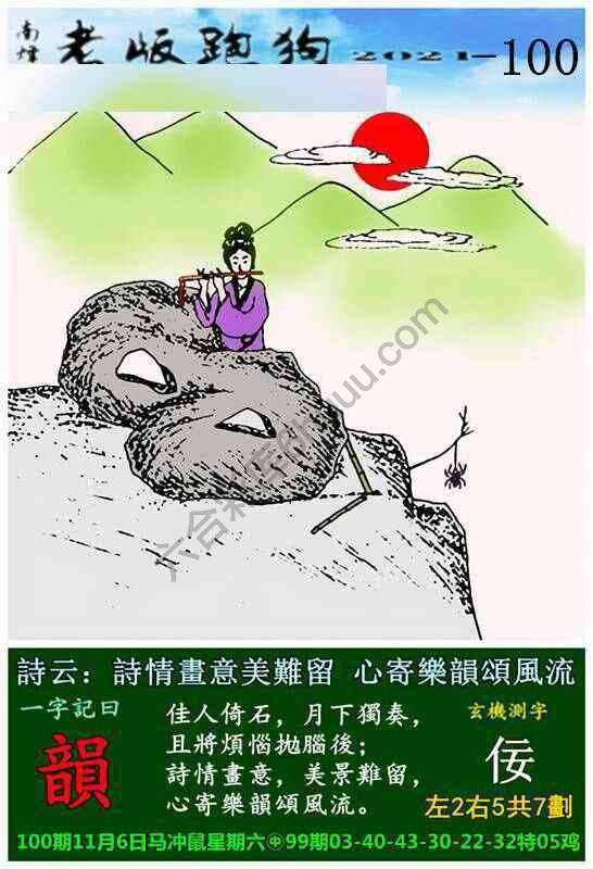 老版跑狗图