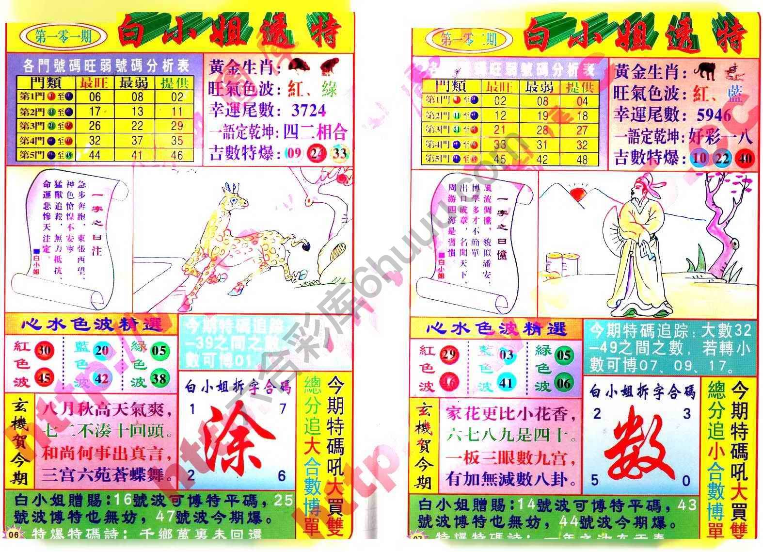 白小姐透特