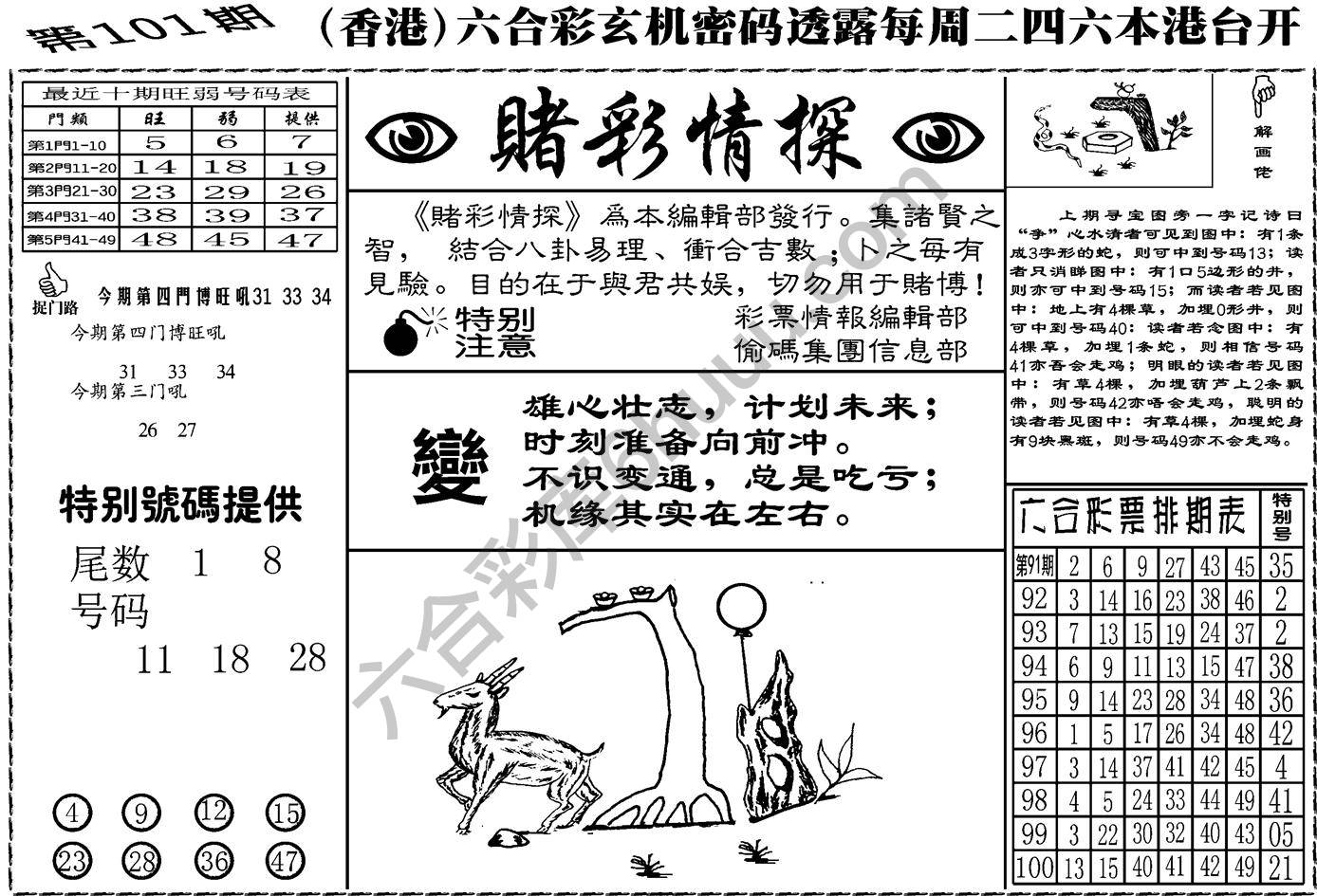 赌彩情探