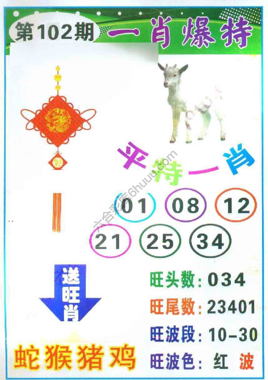 一肖爆特（新版）