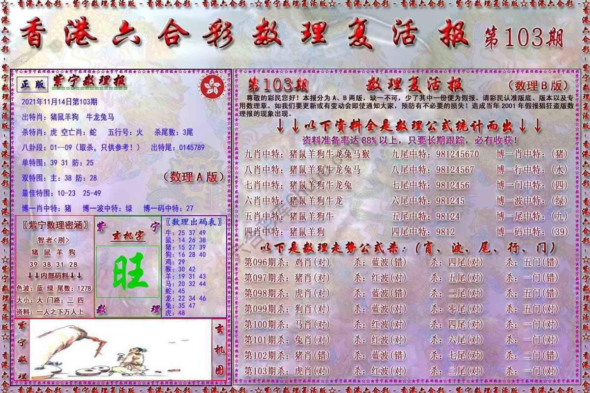 数理复活报