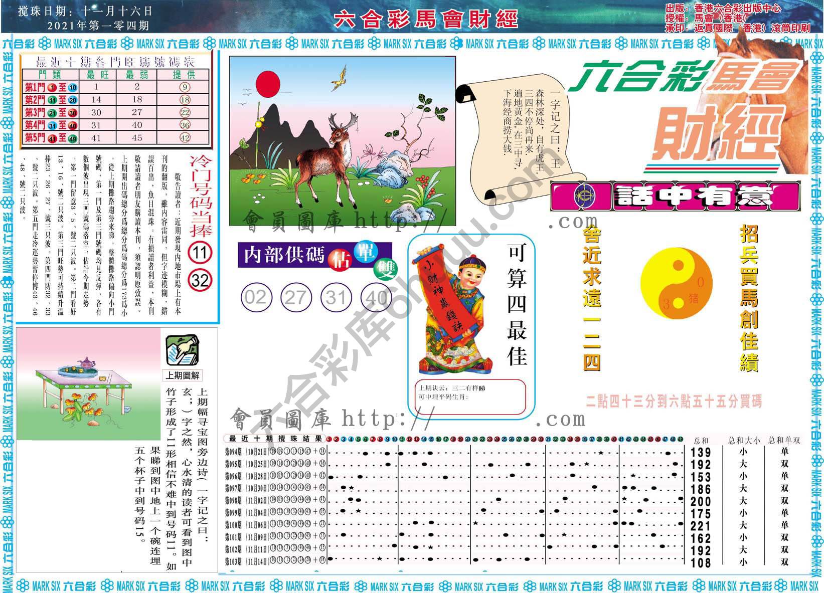 六合彩马会财经