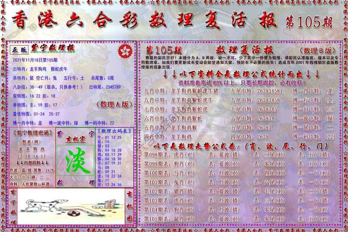 数理复活报
