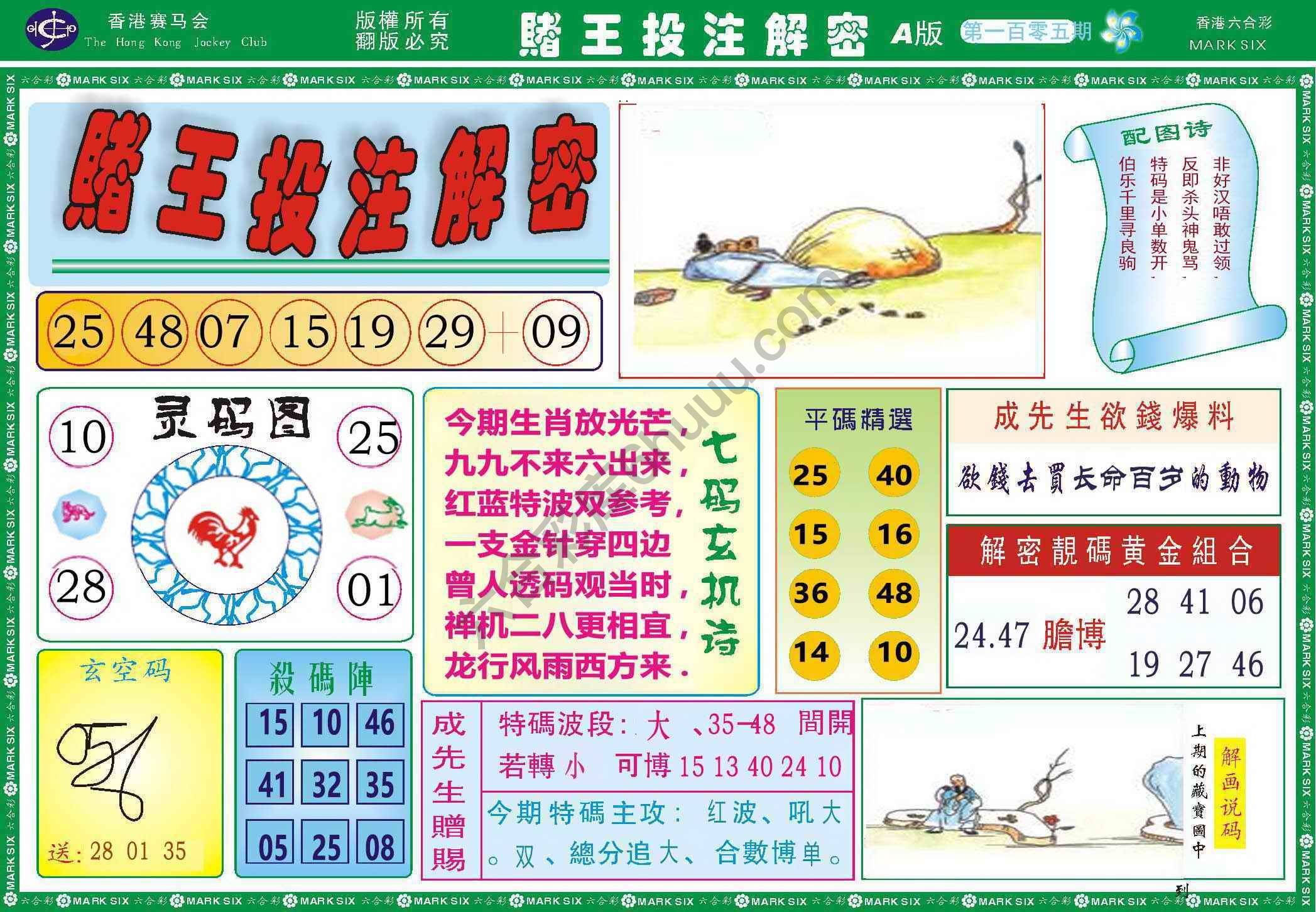 赌王投注解密