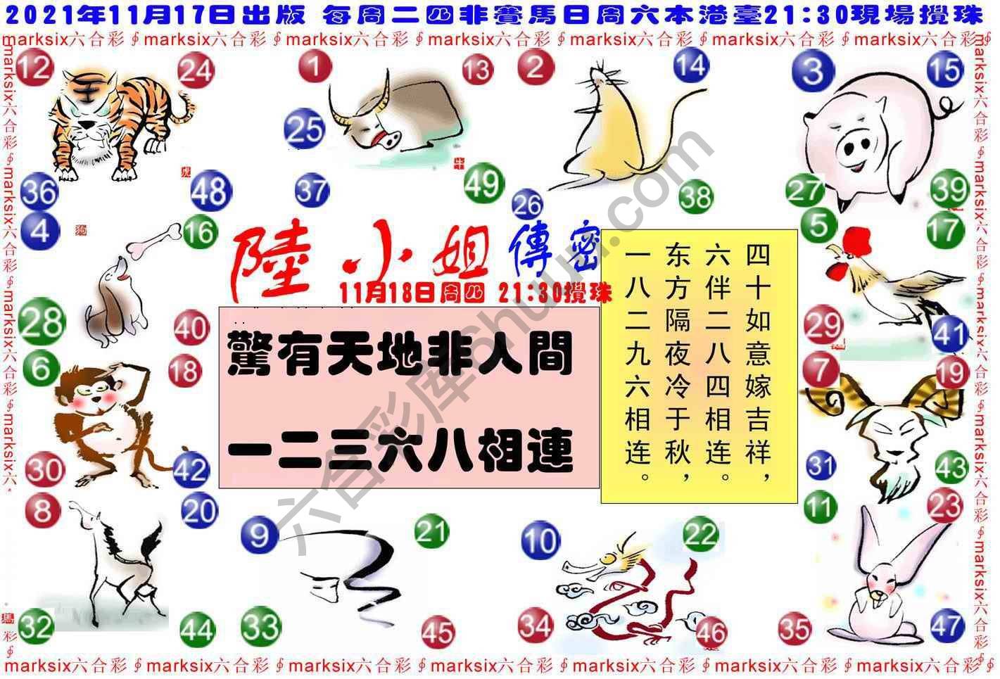 陆小姐传密