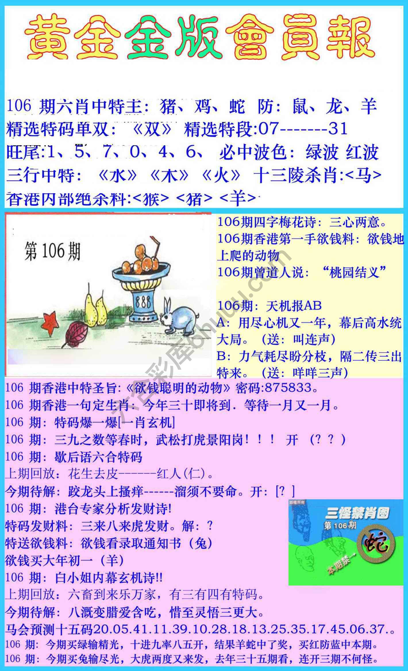 黄金金版会员报