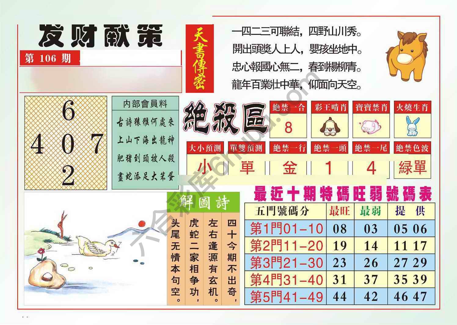 发财献策