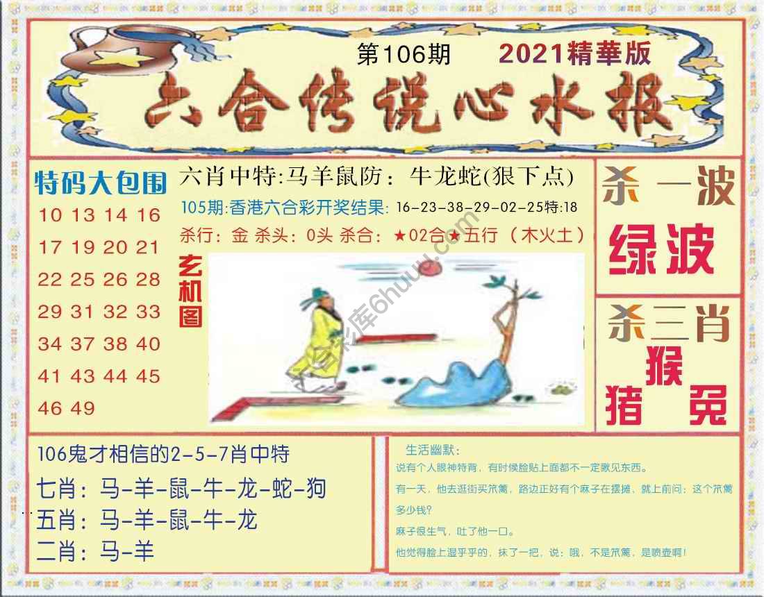 六合传说心水报