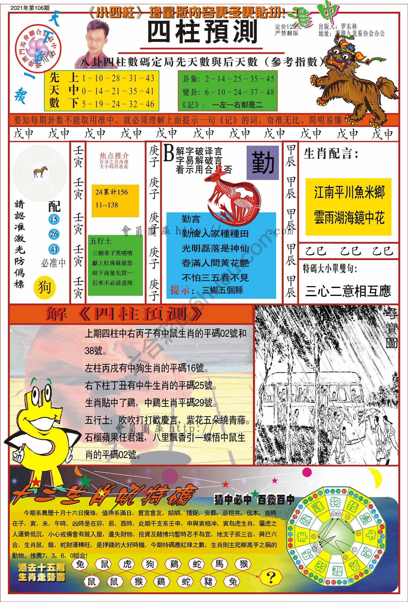 四柱预测