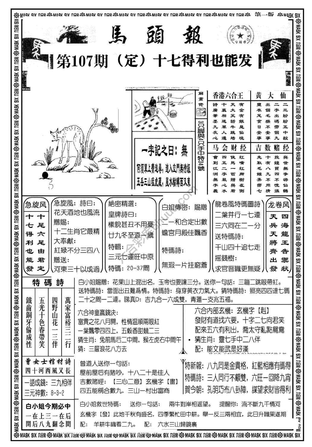 马头报