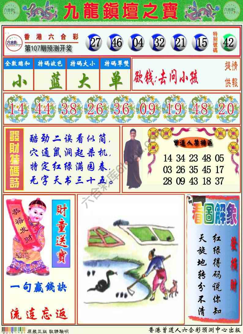 九龙挂牌解特码