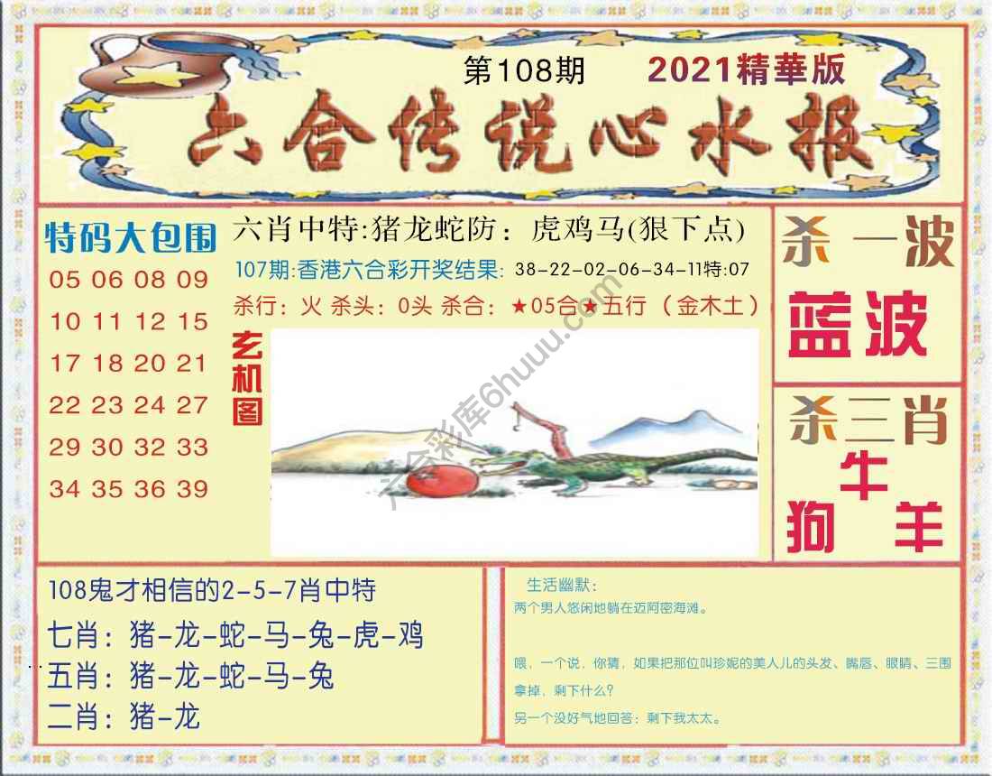 六合传说心水报