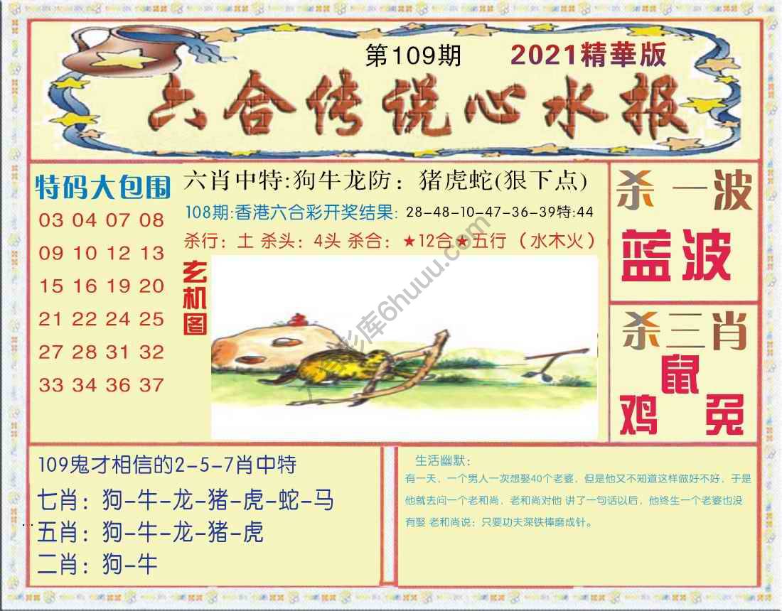 六合传说心水报