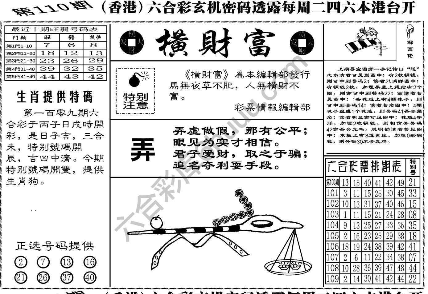 横财富