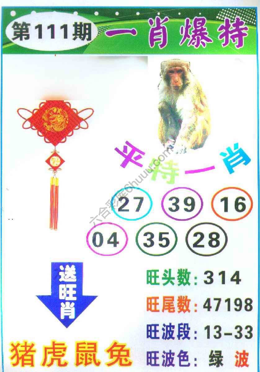 一肖爆特（新版）