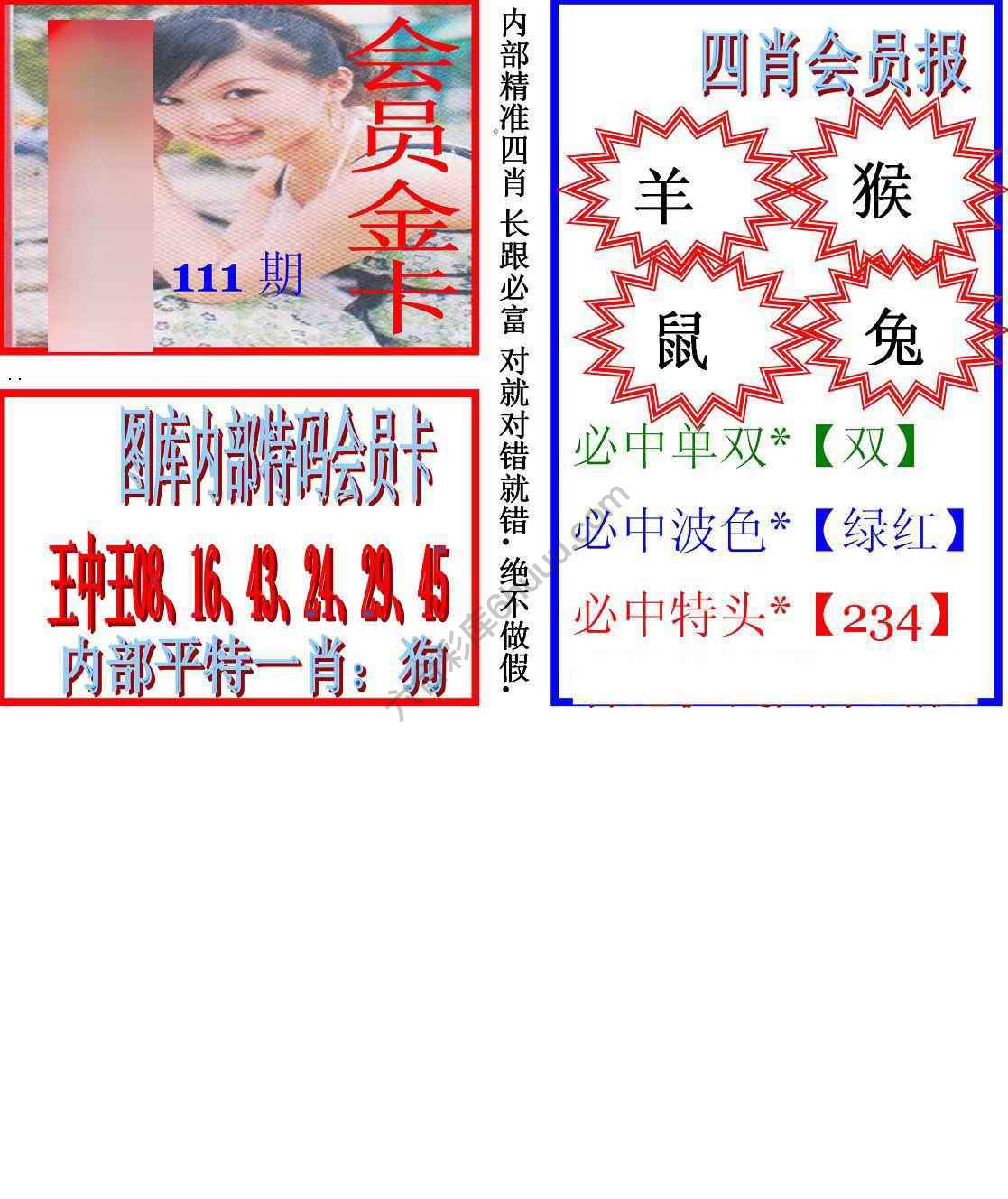 马经四肖会员报