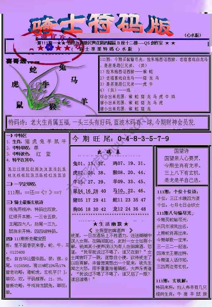 另类骑士特码版
