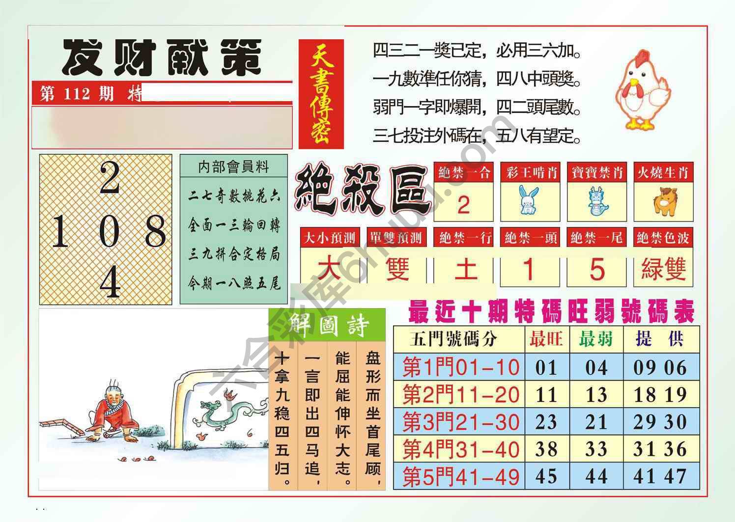 发财献策