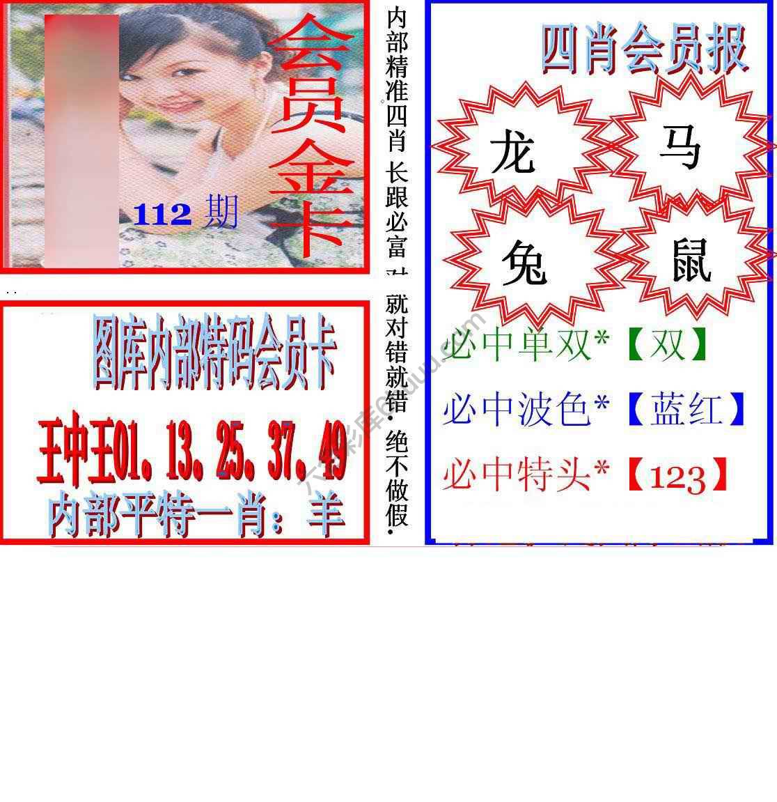 马经四肖会员报