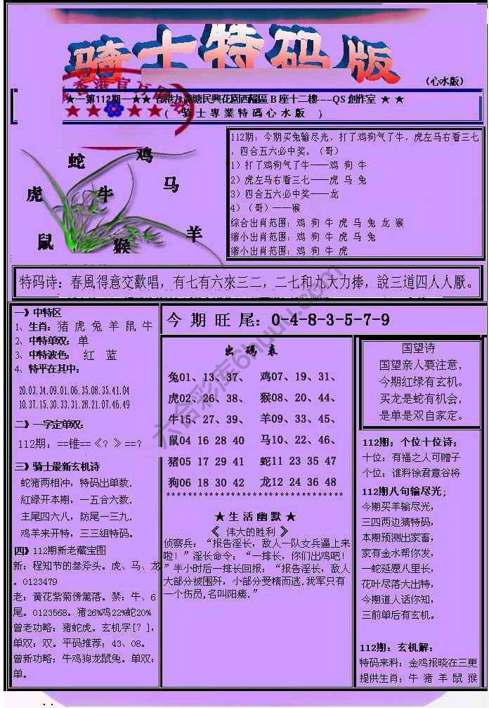 另类骑士特码版