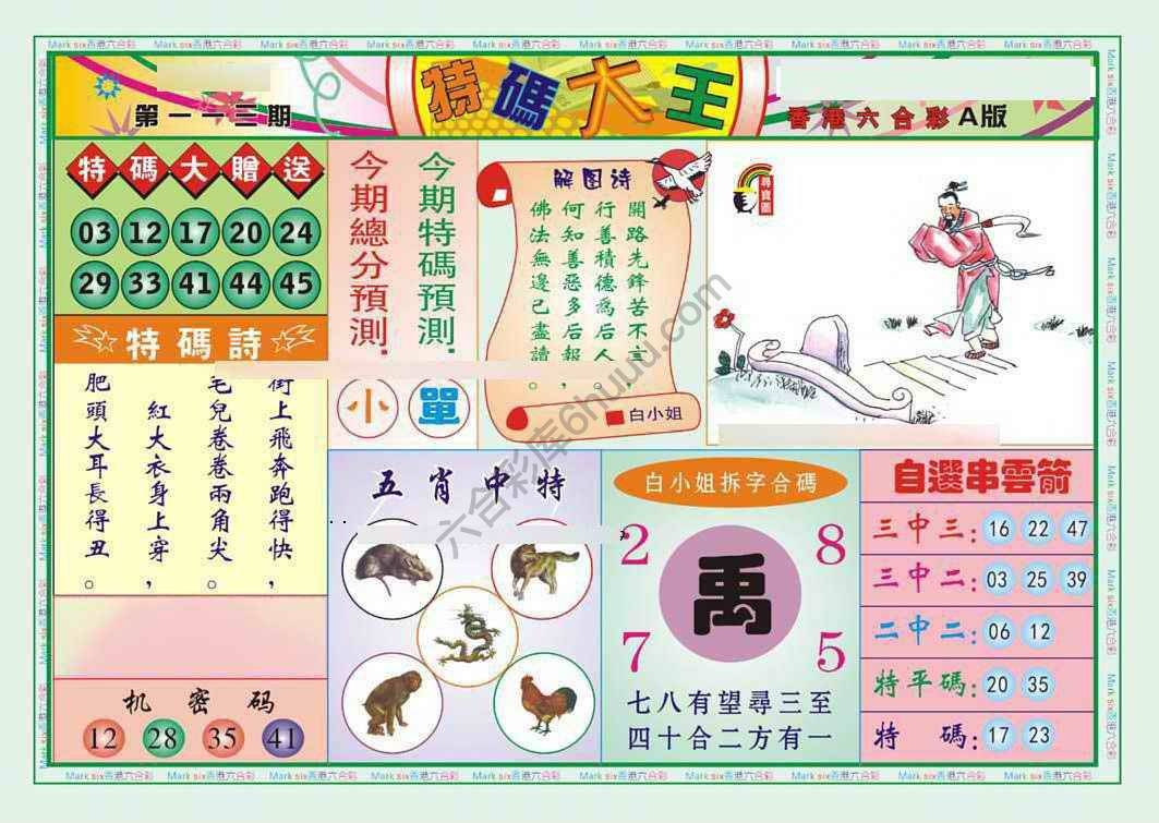 特码大王
