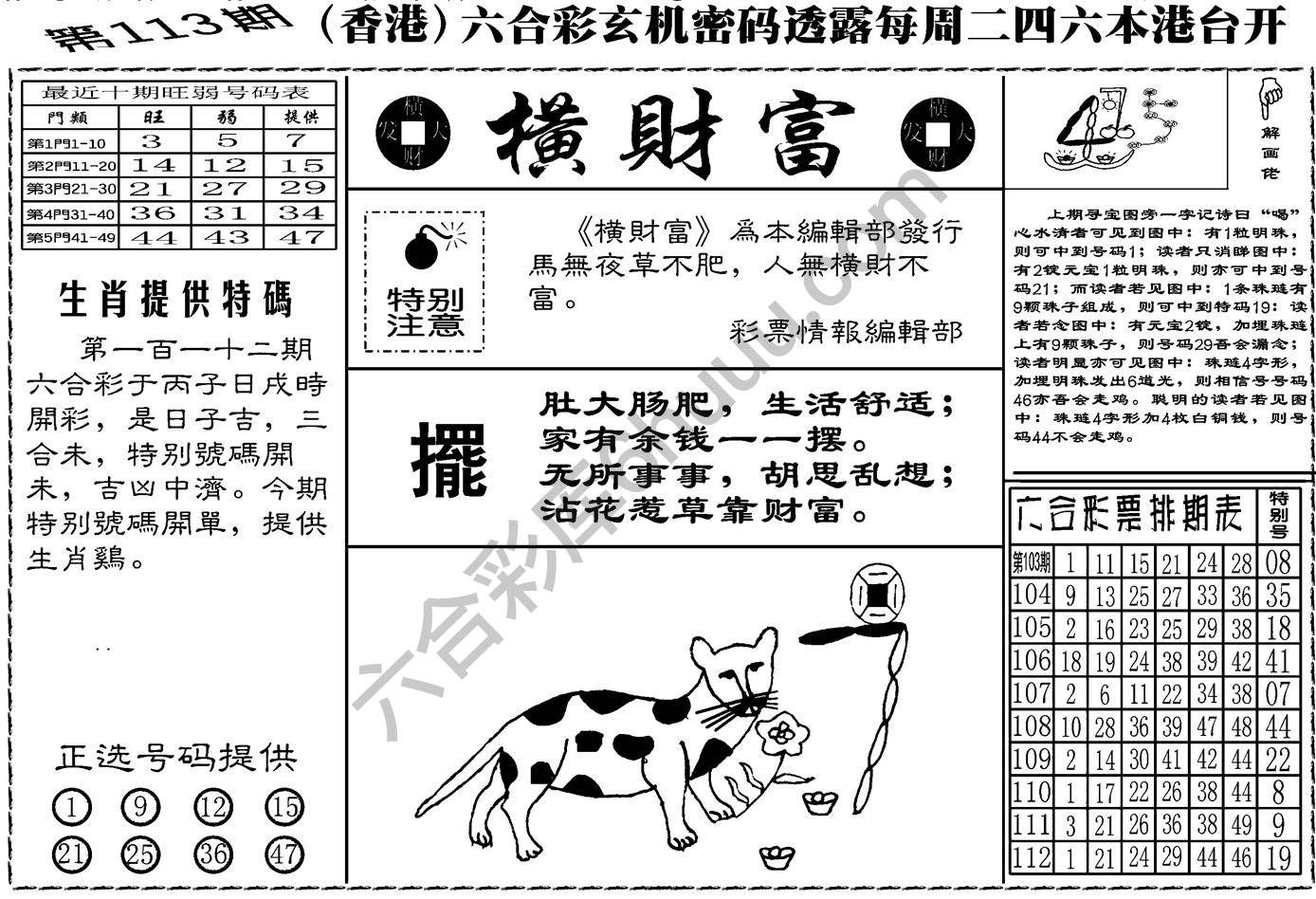 横财富
