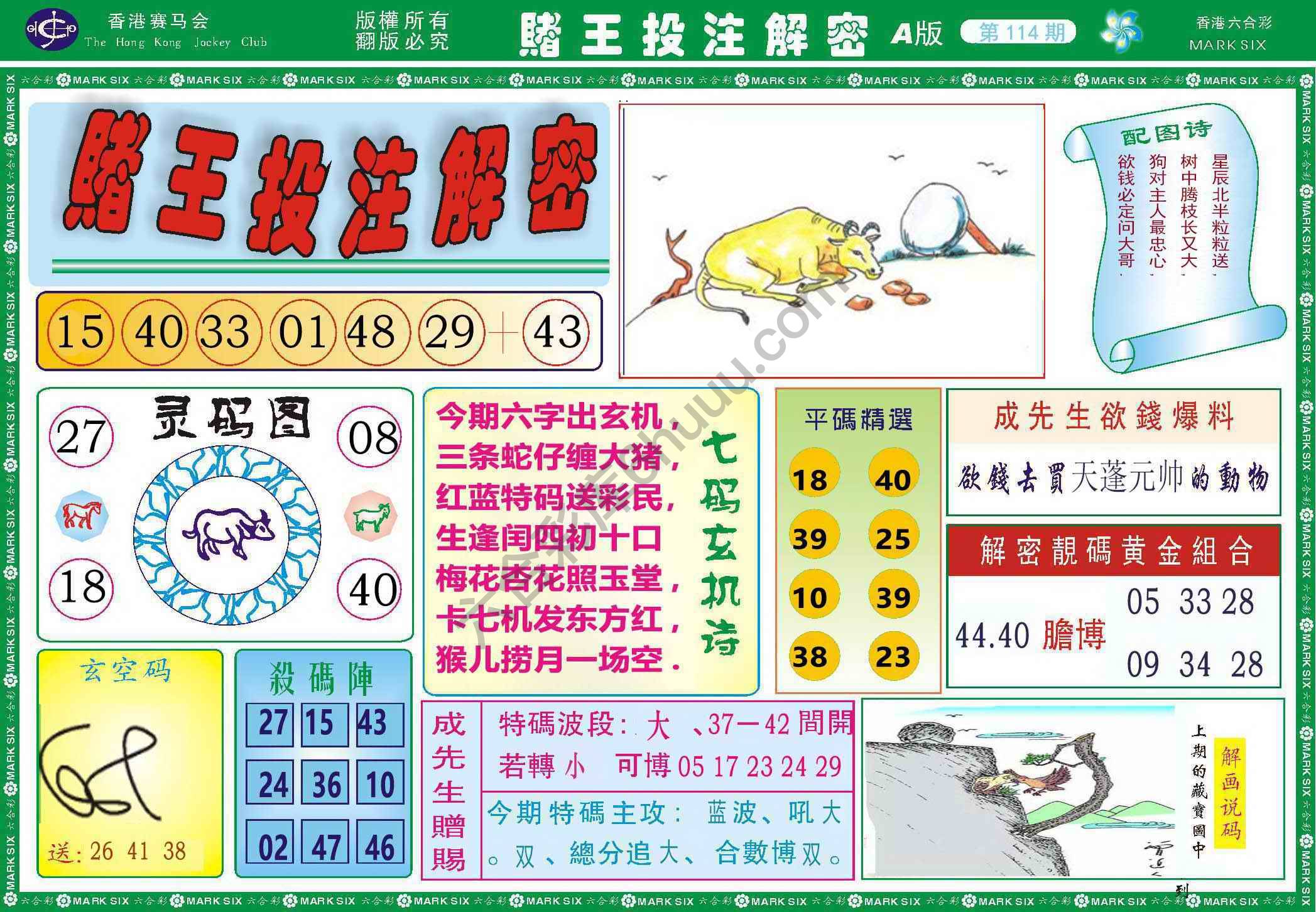 赌王投注解密
