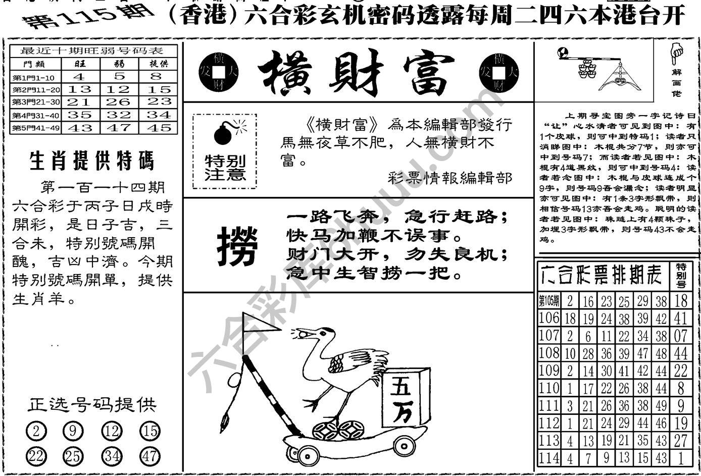 横财富