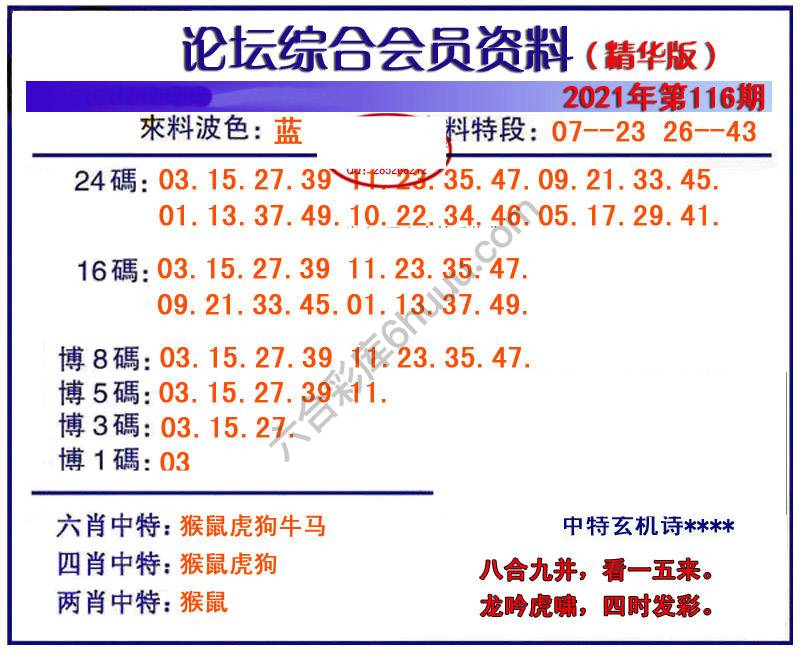 综合会员资料