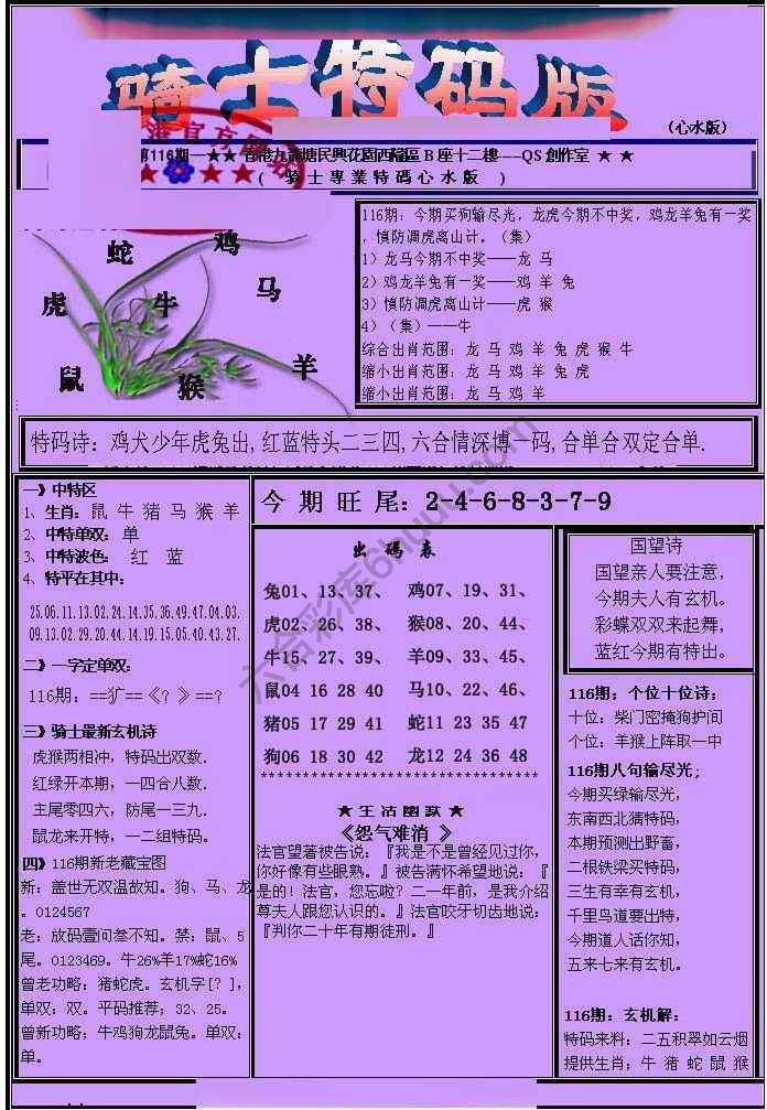另类骑士特码版