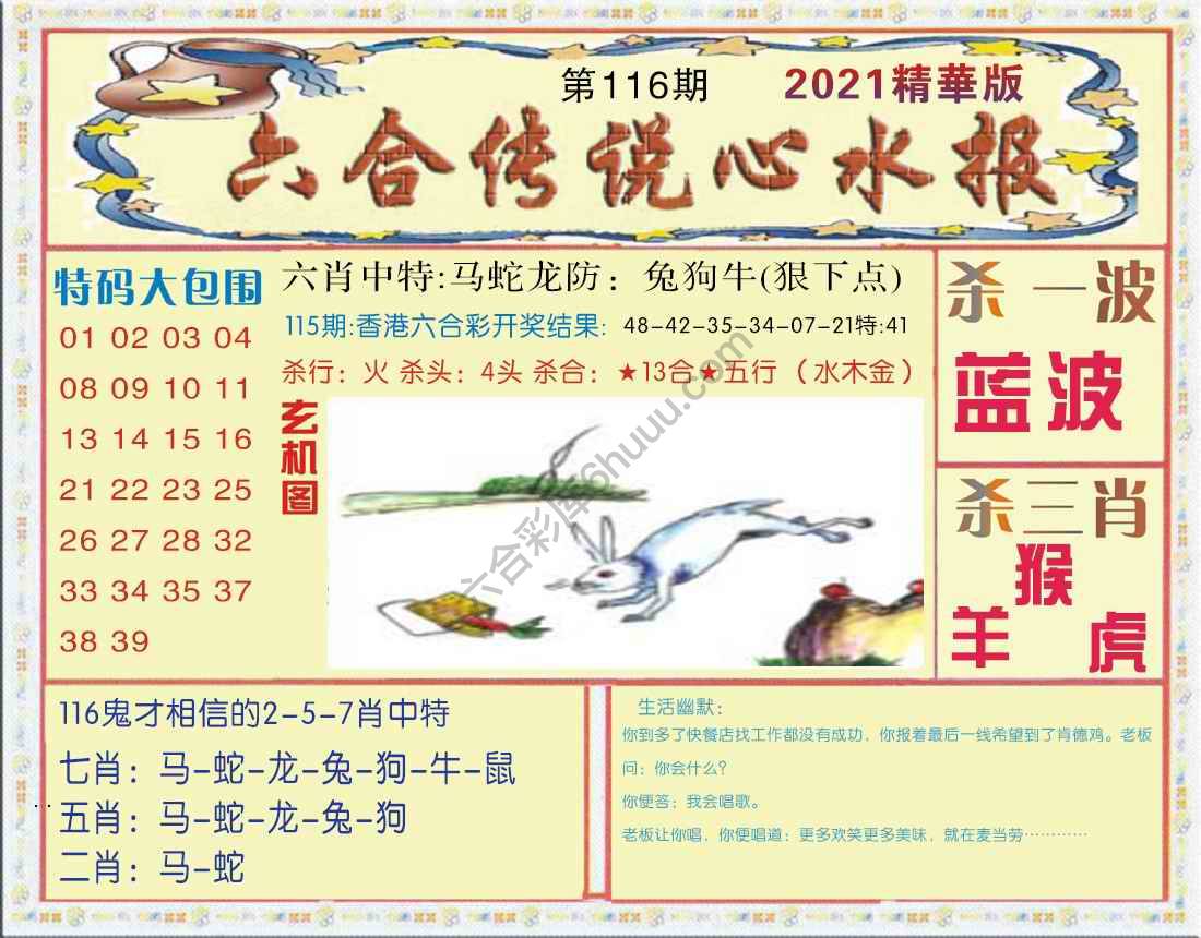 六合传说心水报