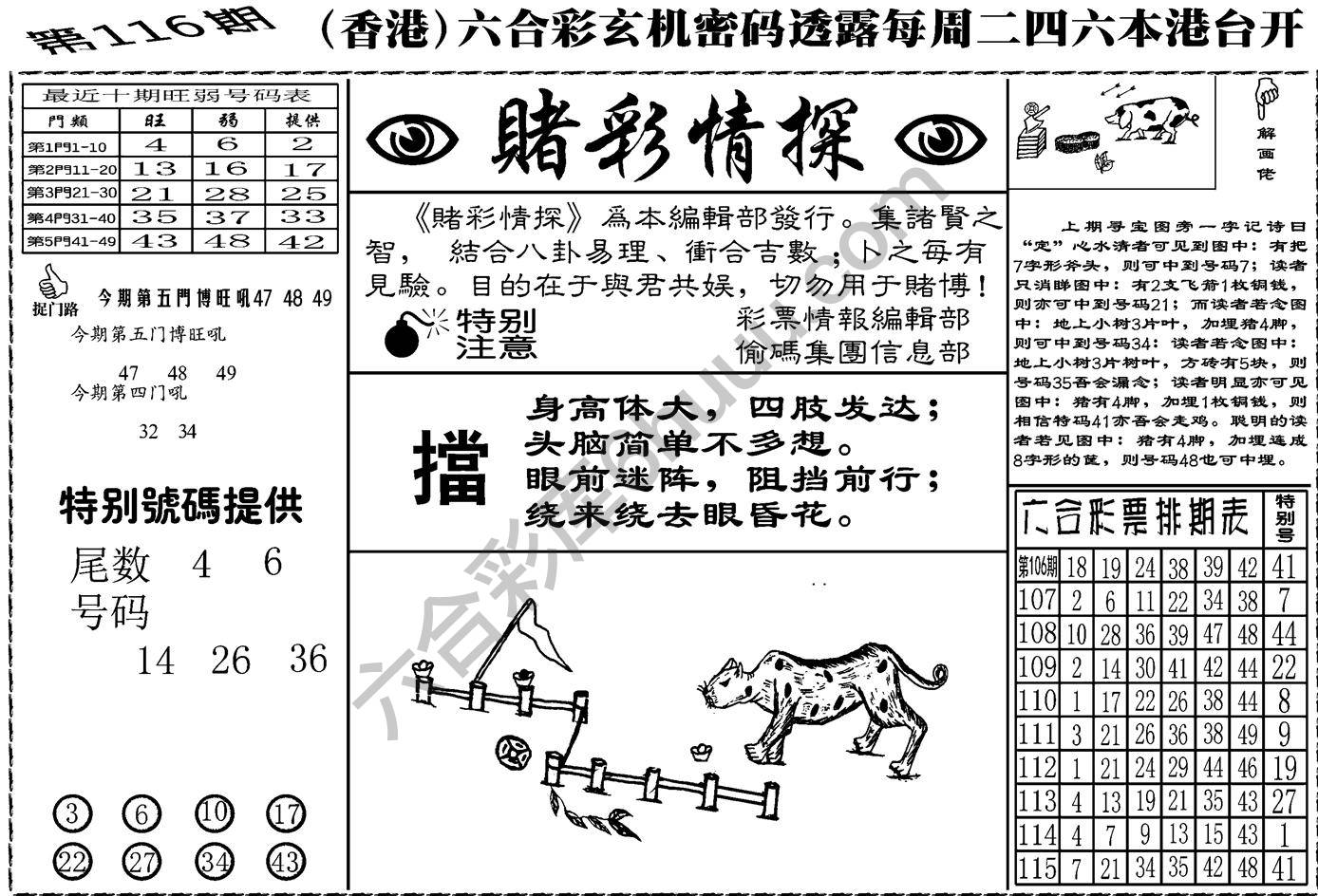 赌彩情探