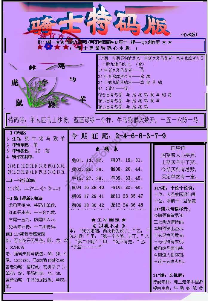 另类骑士特码版