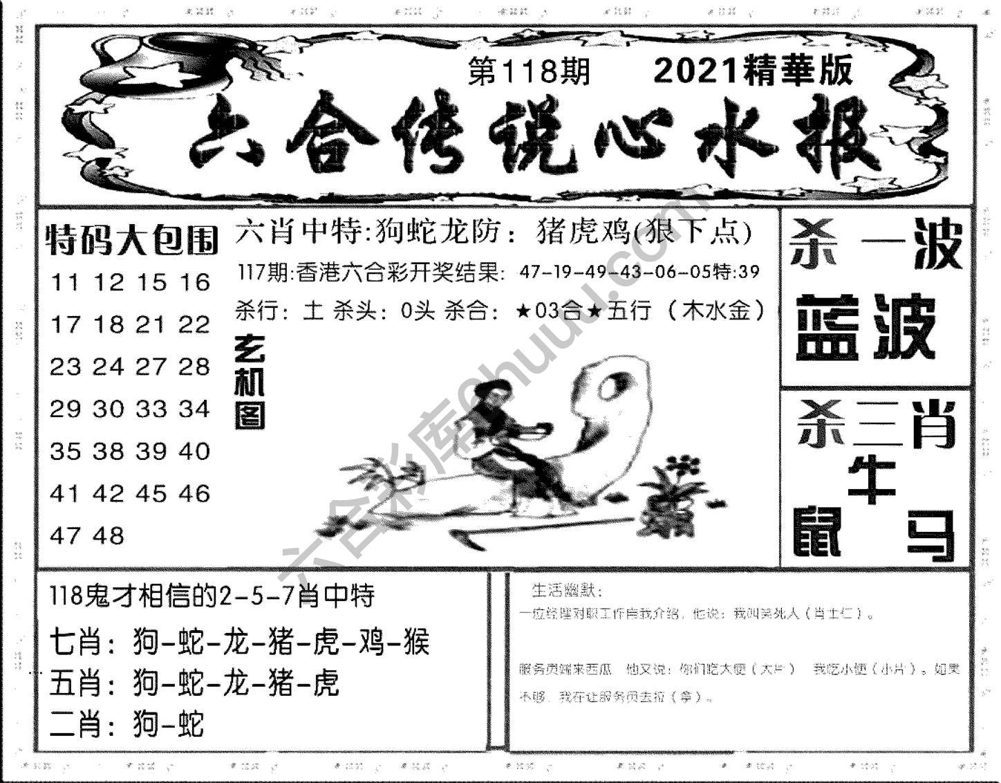 六合传说心水报