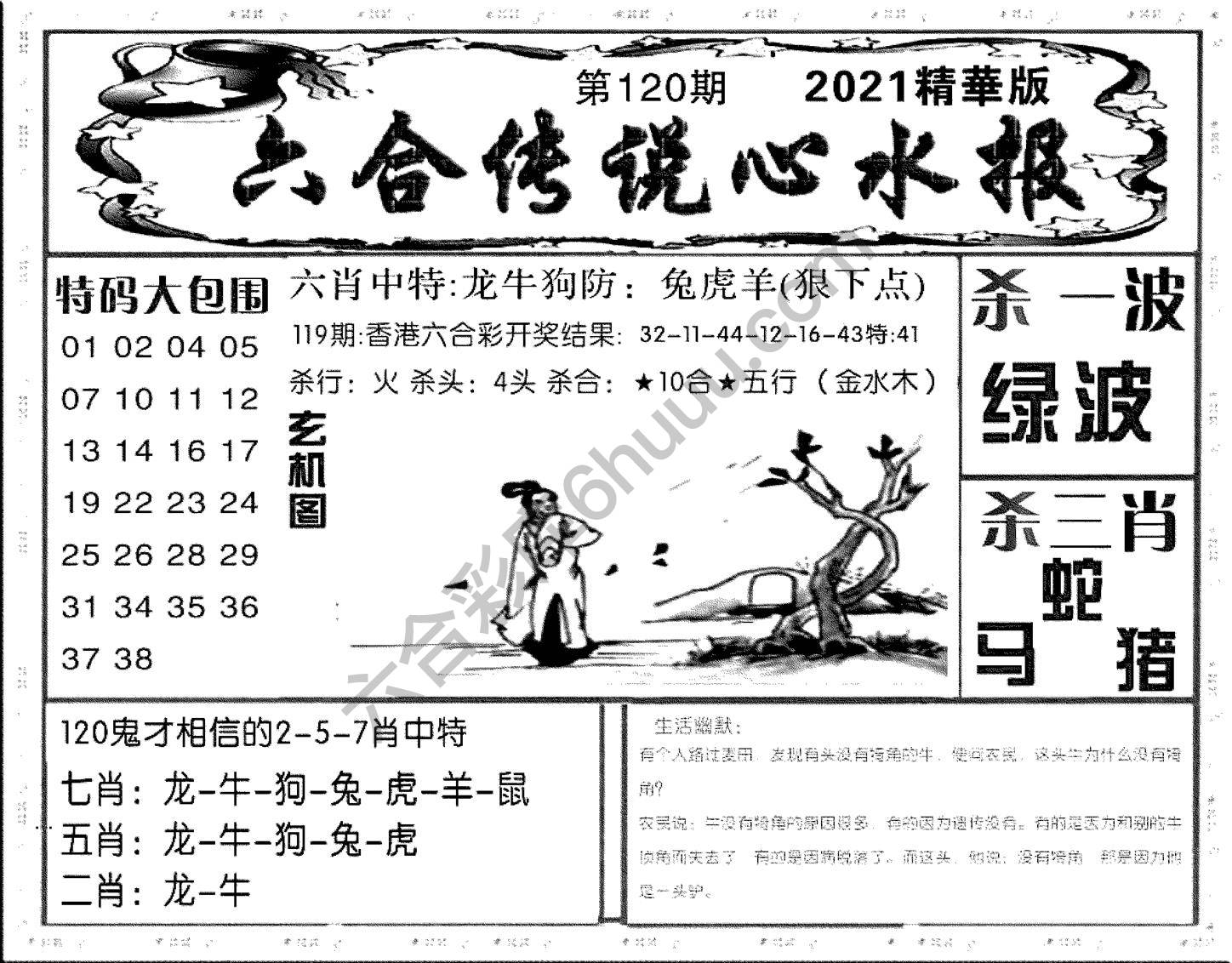 六合传说心水报