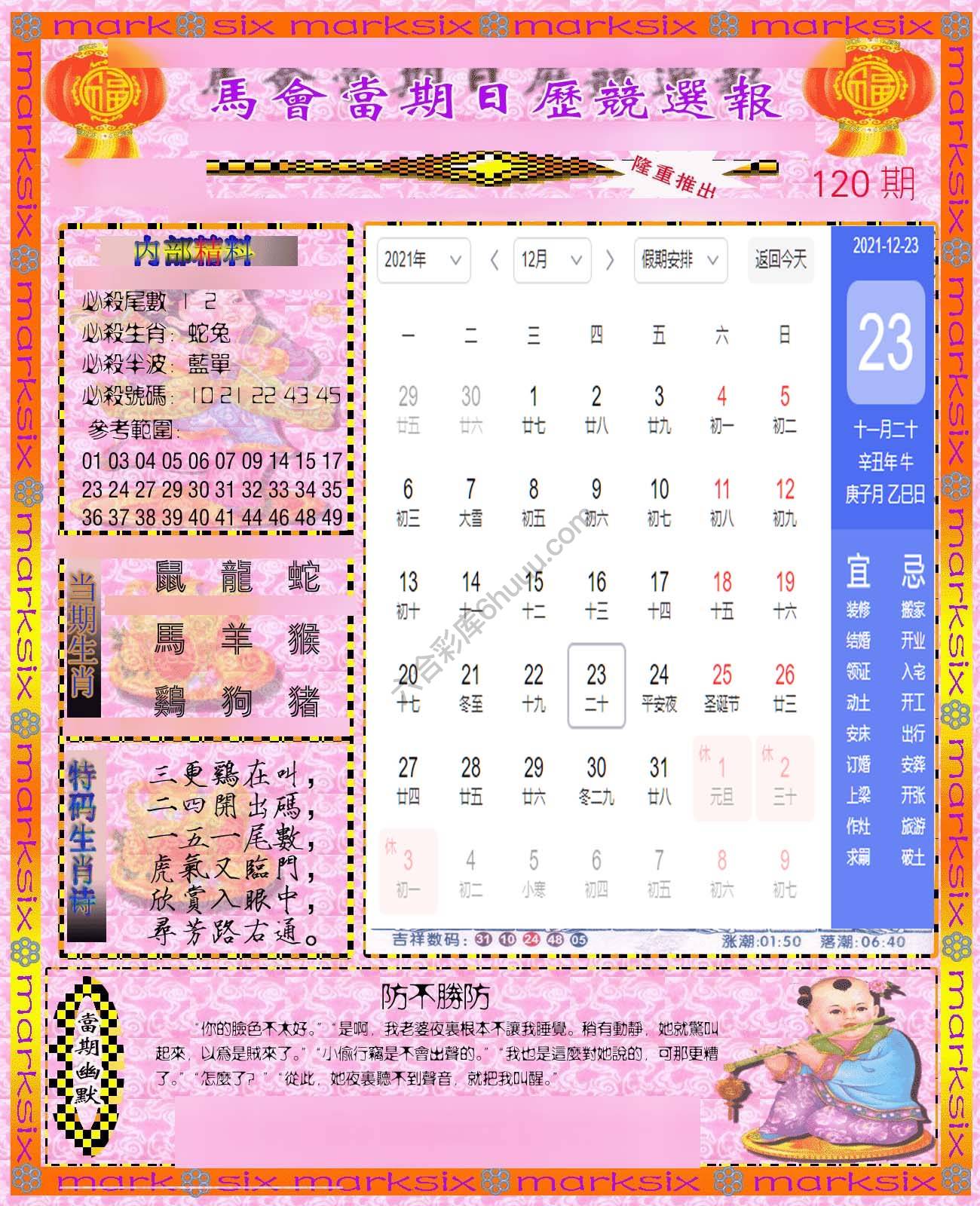 日历精选报