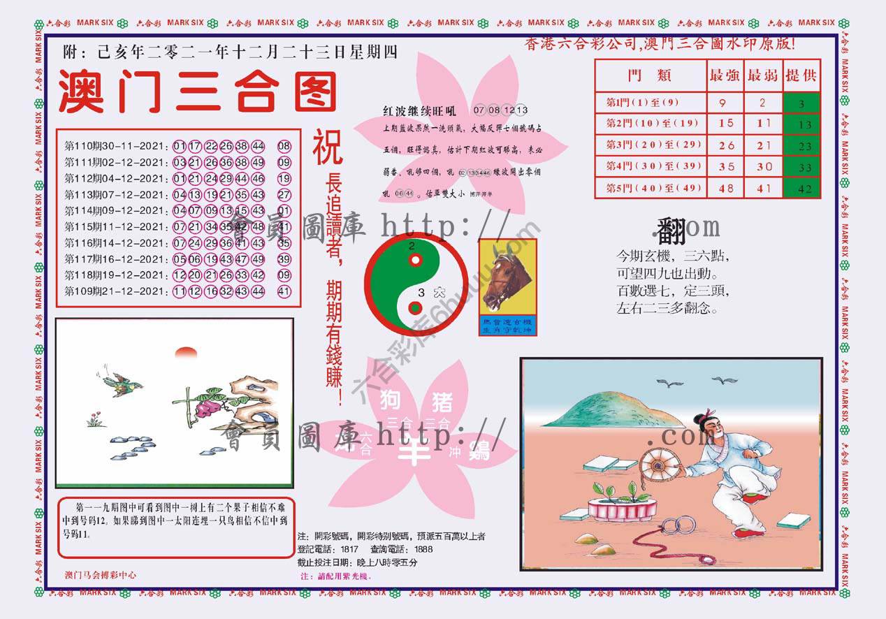 澳门三合图