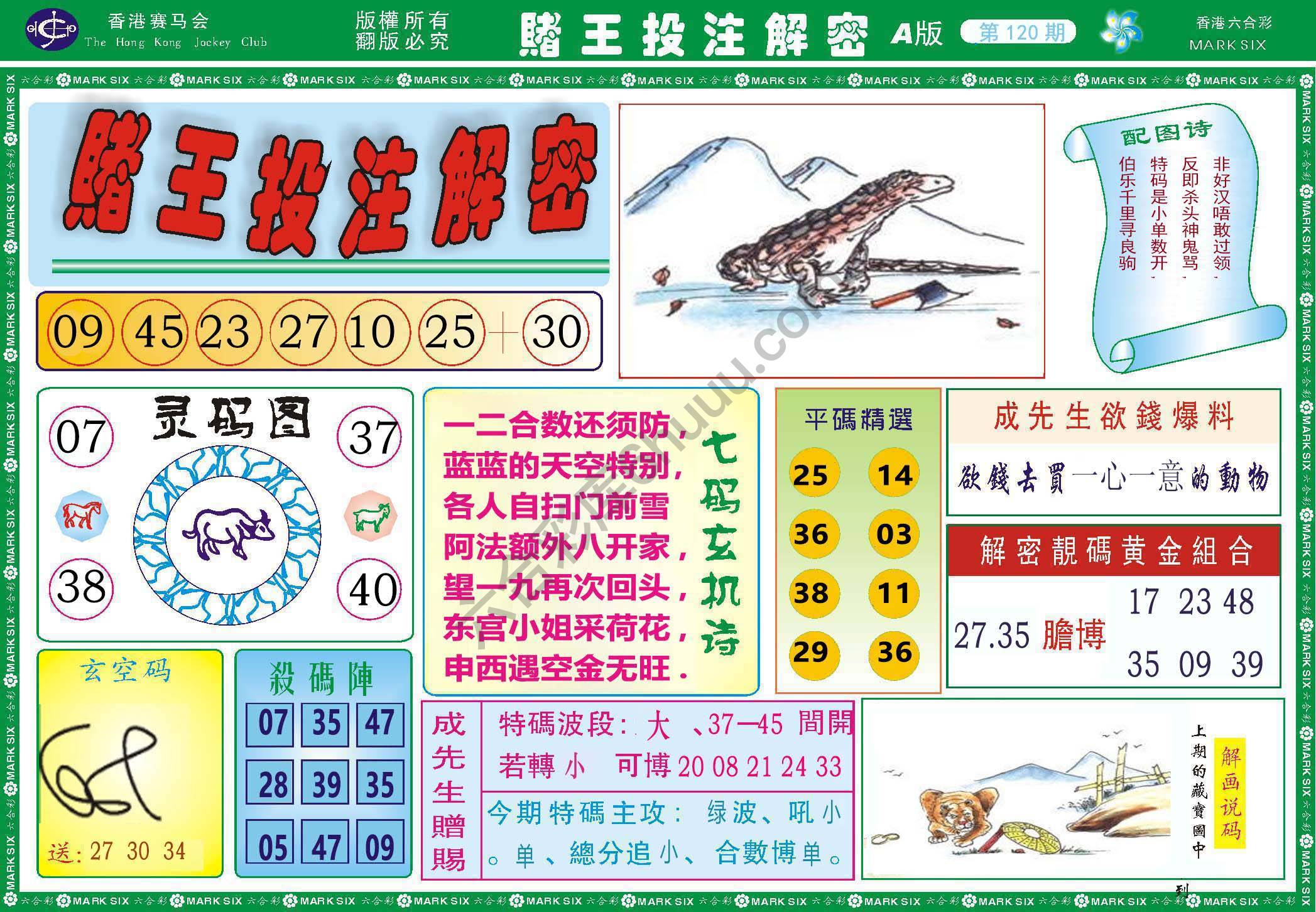 赌王投注解密
