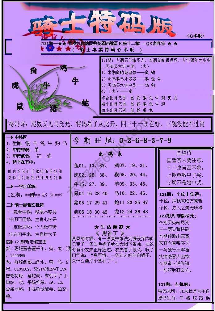 另类骑士特码版