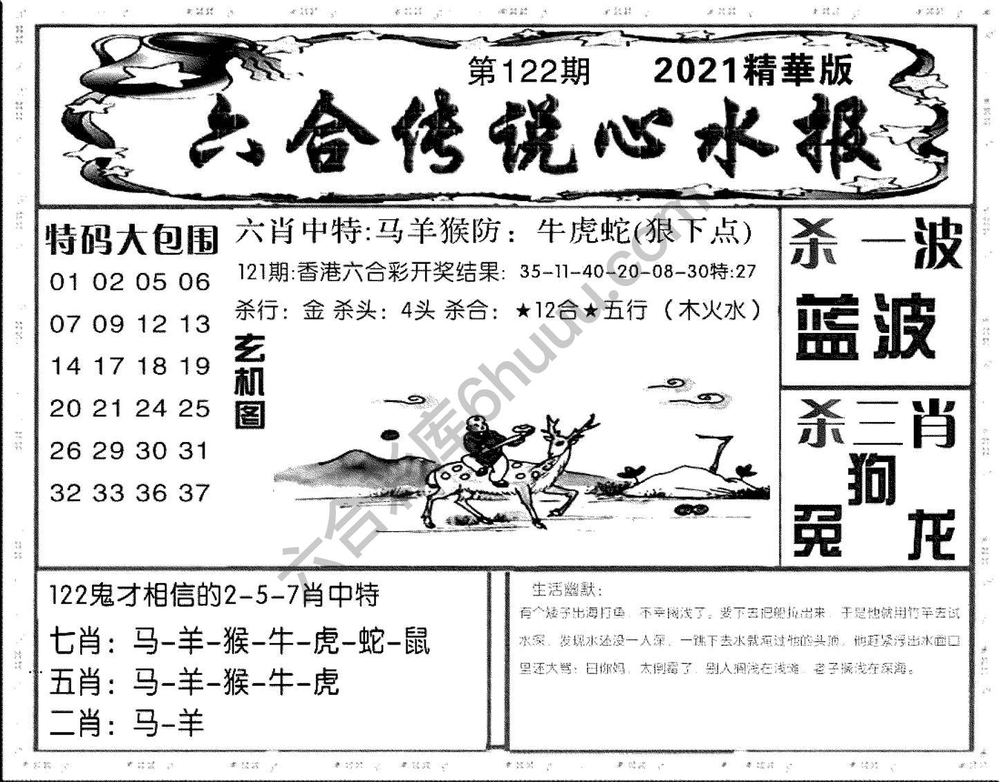 六合传说心水报