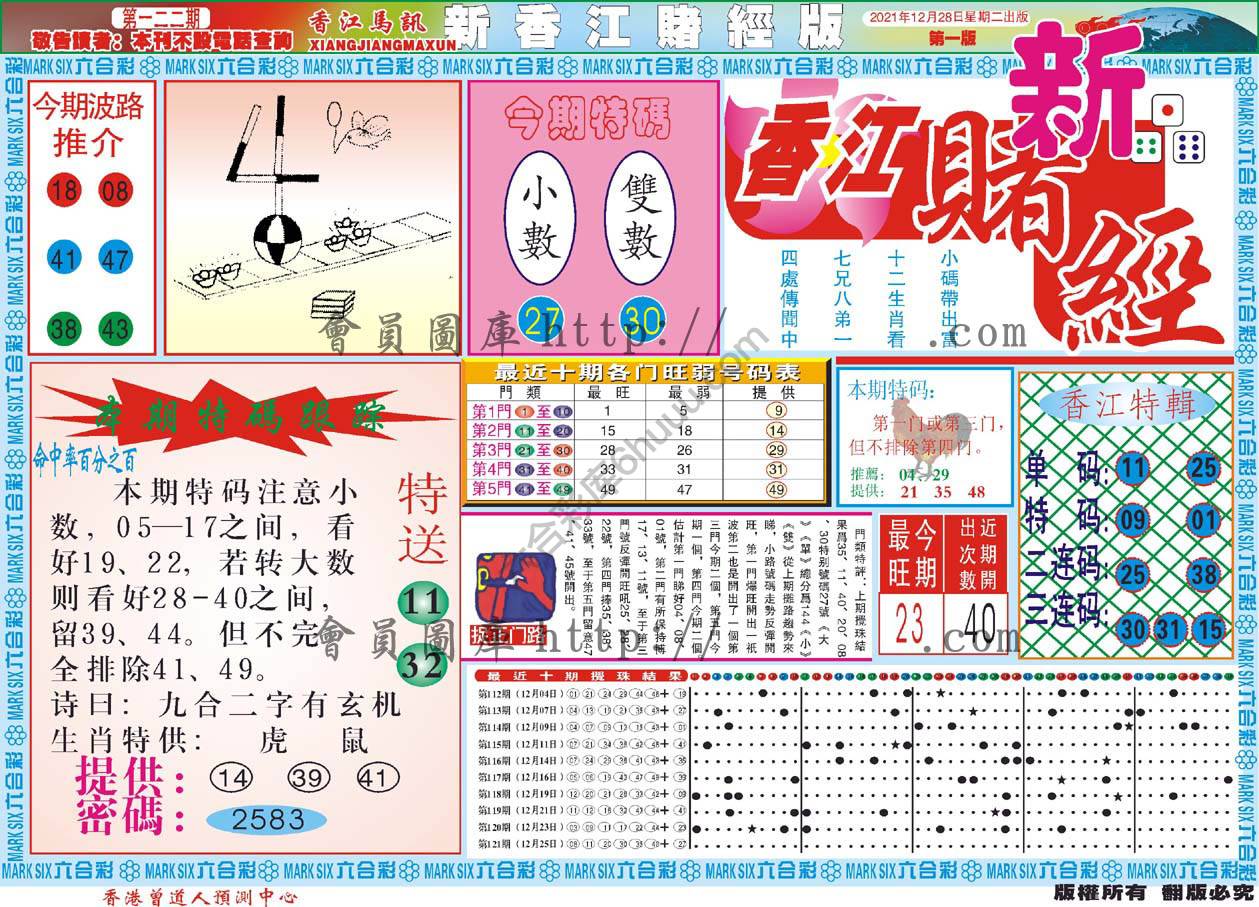 新香江赌经