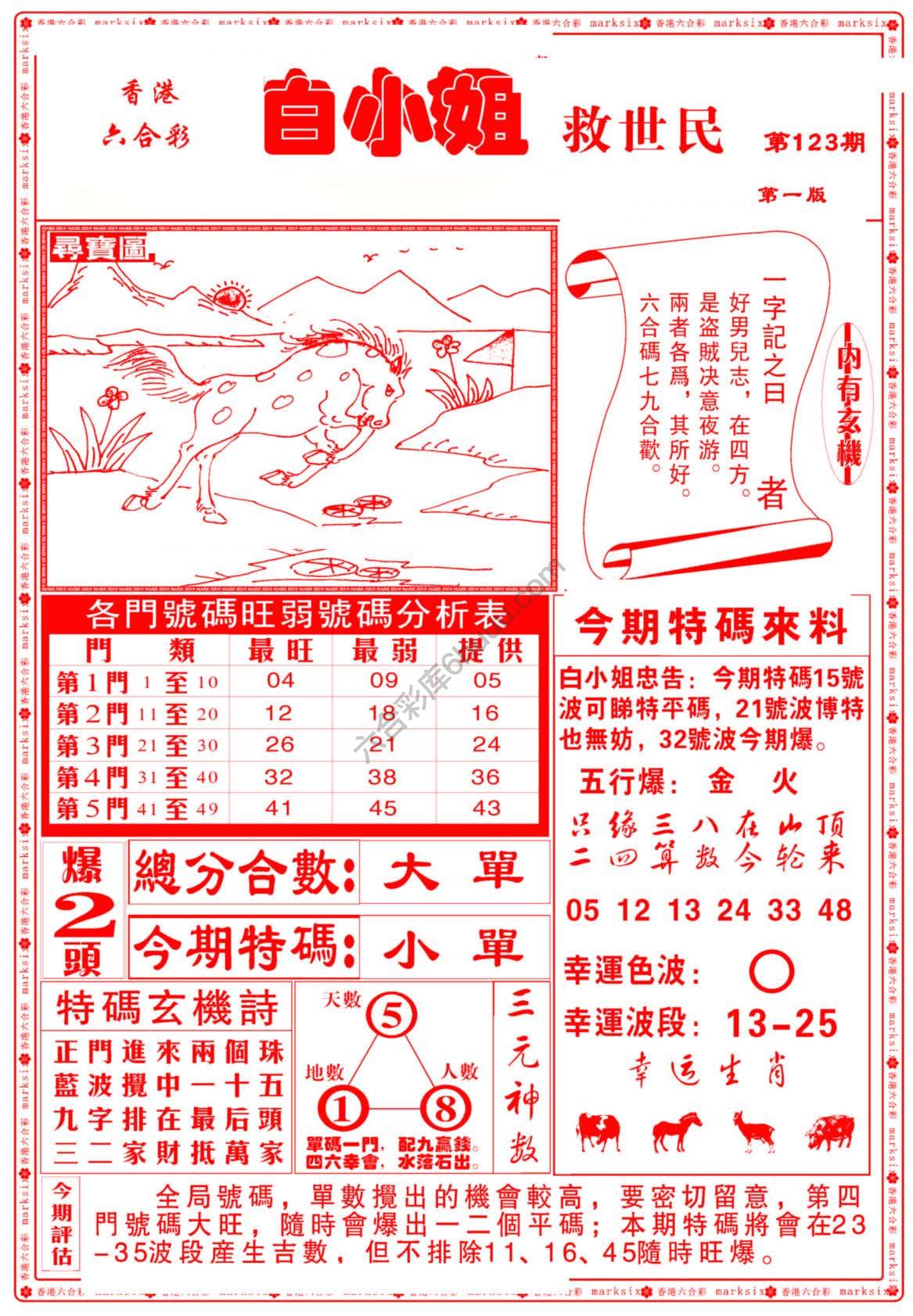 白小姐救世民