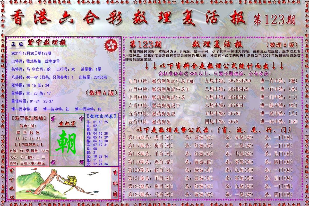数理复活报