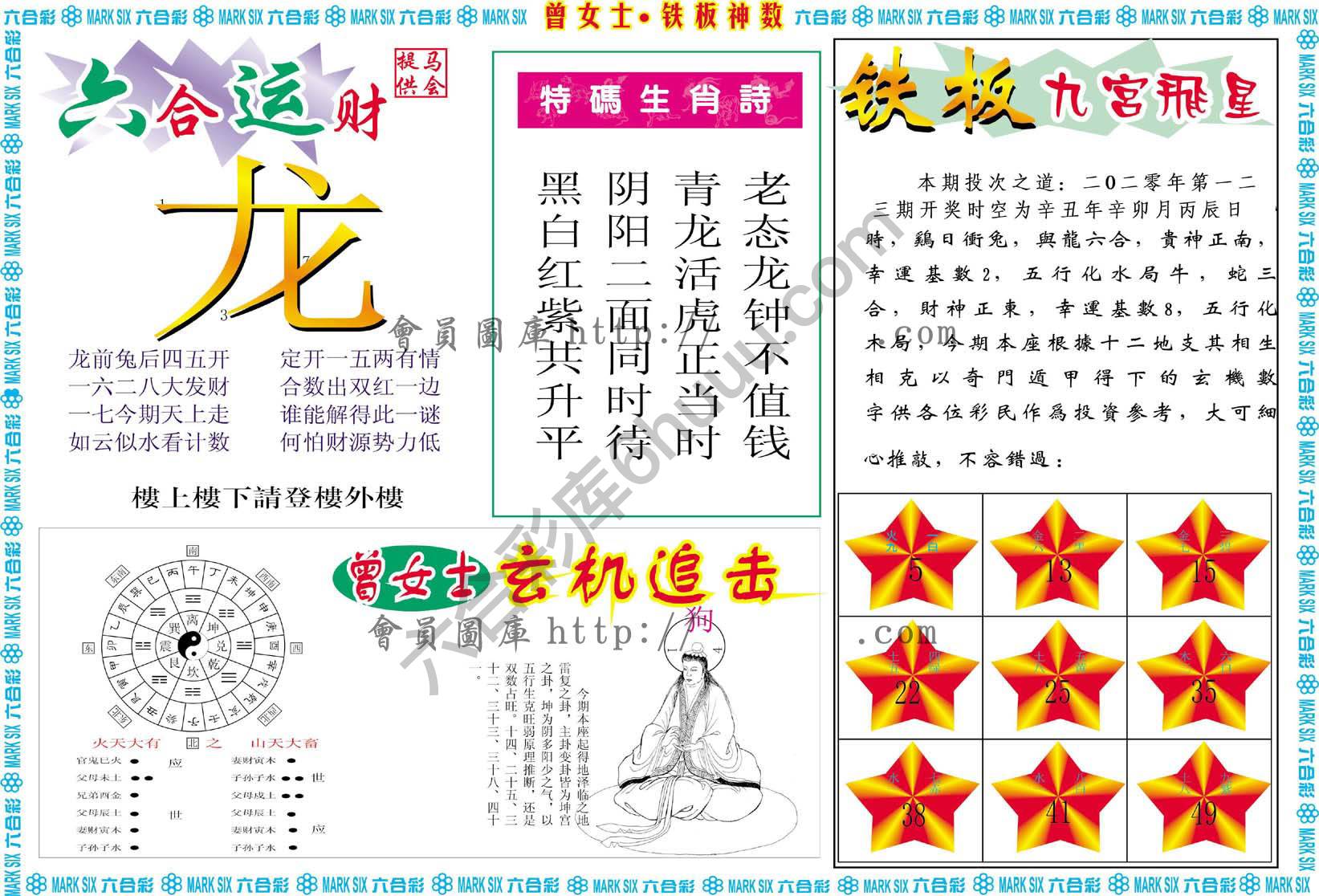 曾女士铁板神数