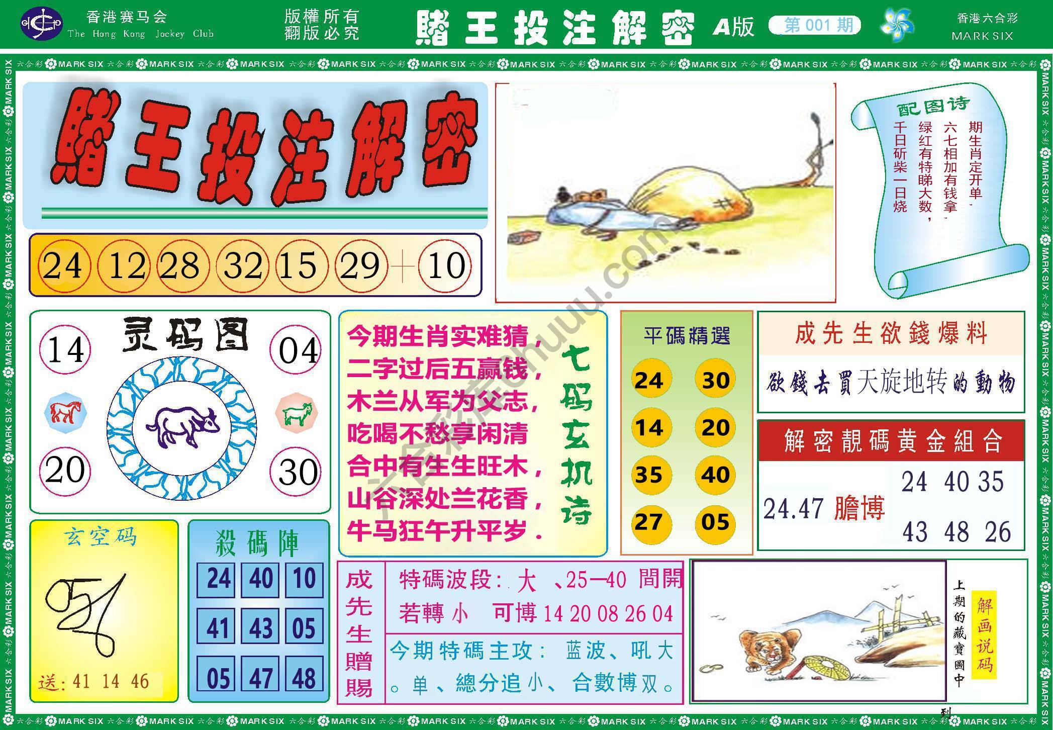 赌王投注解密