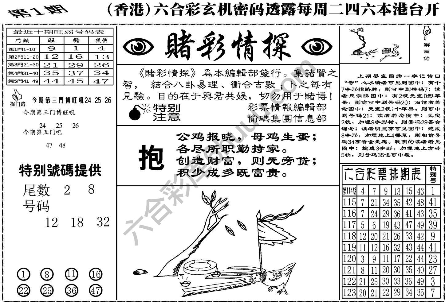 赌彩情探