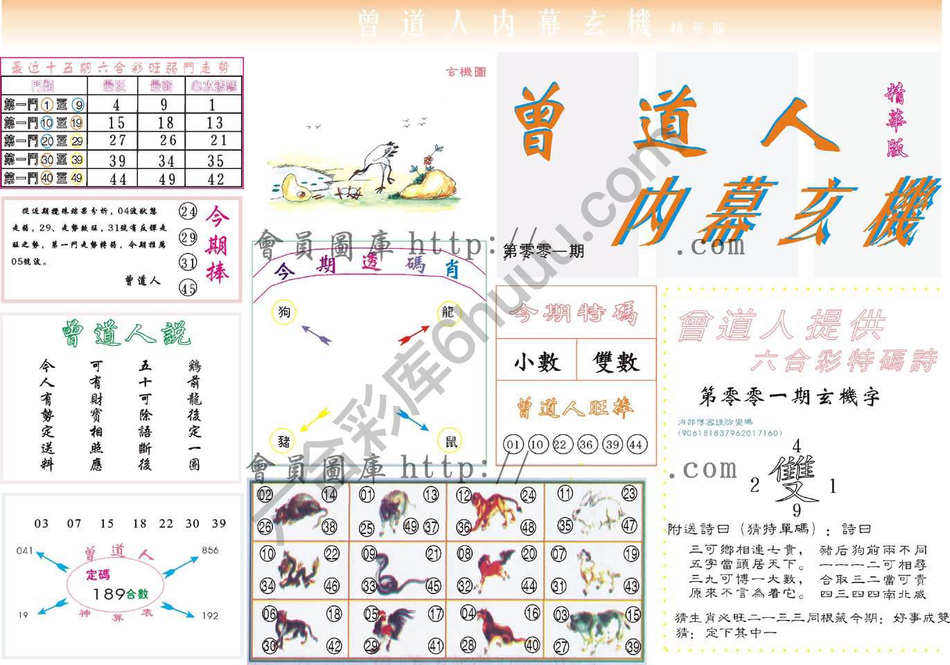 曾道人内幕玄机(精华版)