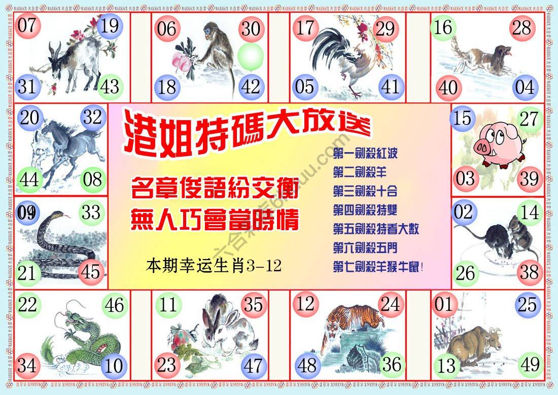 港姐密报